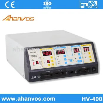400W Electrosurgical Generator for general surgery, thoracic surgery,orthopedics, obstetrics and gynecology