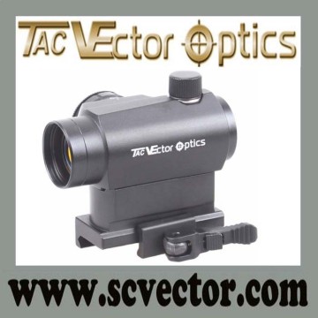 Vector Optics 1x22 Tactical Hunting Red Dot Reflex Sight Scope with Steel Scope Mount Quick Release Fit Night Vision
