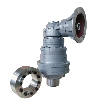 Right Angle Planetary Reducer,speed ratio is 12.21~1247