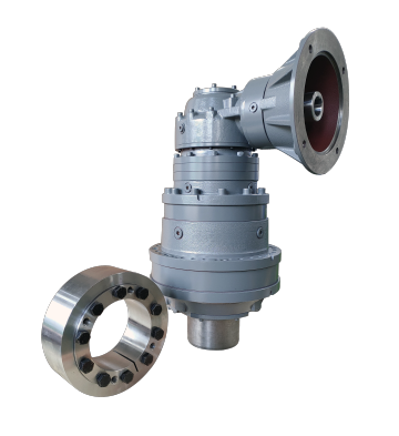 Right Angle Planetary Reducer,speed ratio is 12.21~1247