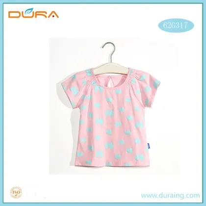 Girl`s Short-sleeved T-shirt