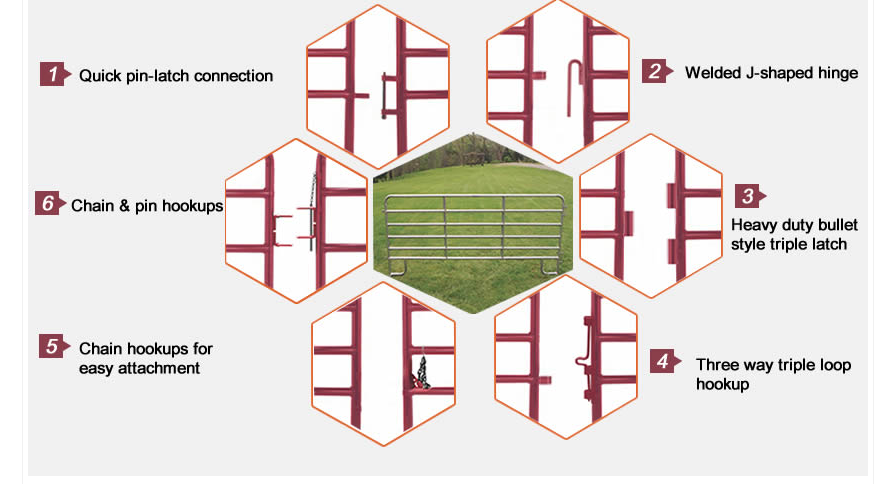 steel corral fence