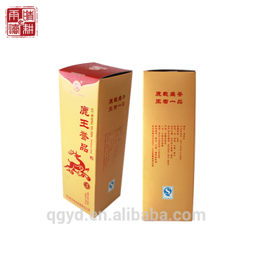 2014 China Luxury paper wine box,cardboard wine box,beer bottle paper box