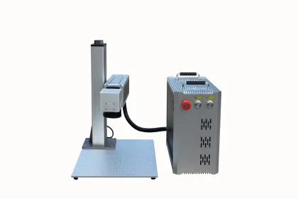 Haotian 100W JPT Mopa Feeltek 3D Dynamic Fiber Laser Marking Machine with Quartz Lens