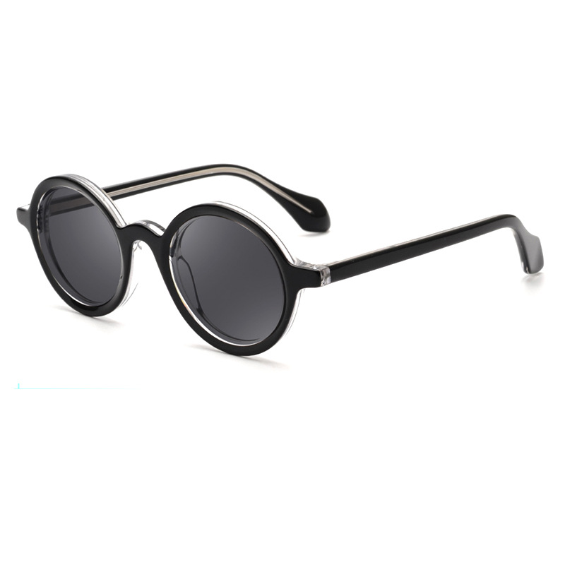 Handmade Optical Frame Men Round