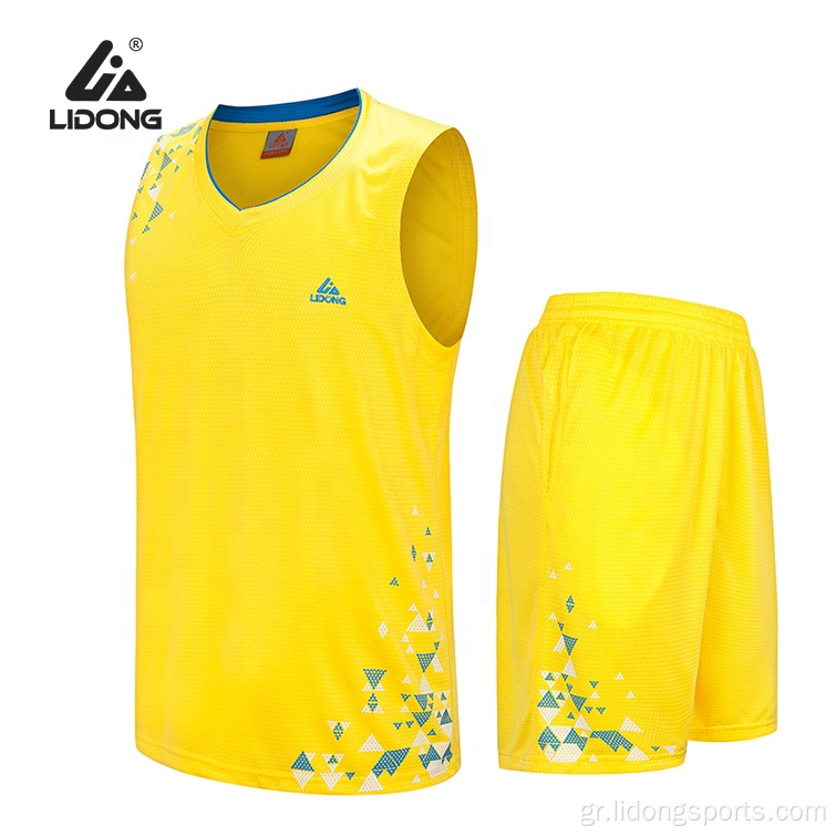 Φτηνές μπάσκετ Jersey Design New Style Basketball Unifrom