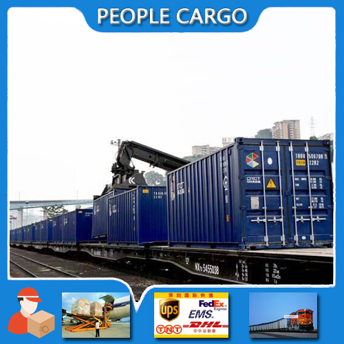 Rail freight forwarder from china shipping logistics rail transportation train freight to Europe