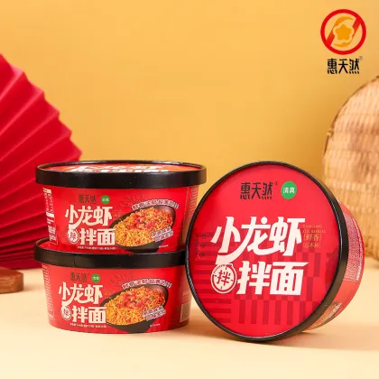 Instant Crayfish Mixed Noodle Bowl