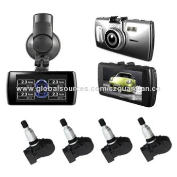 TPMS Car DVR with 433.92MHz RF Center Frequency