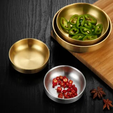 Japanese Style Stainless Steel Sushi Bowl & Serving Dish