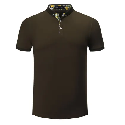 Bauhinia pattern Polo shirt