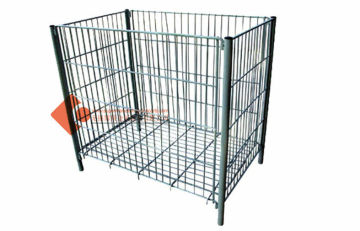 Shop Reusable Durable Collapsible Wire Containers Clothing Cage Rack