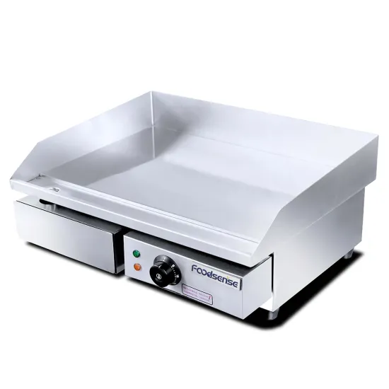 Commercial Kitchen Equipment Stainless Steel Electric Griddle for Sale