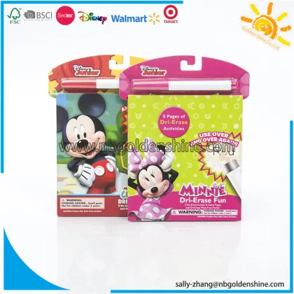 Mickey Mouse Dri Erase Book