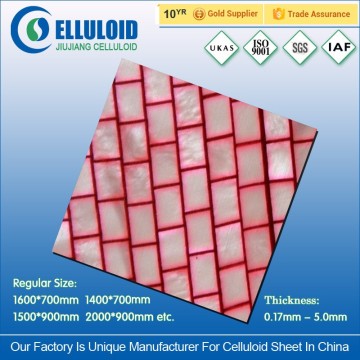 Cheap price celluloid sheet for jewelry accessories making material