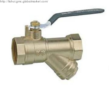 Brass Filter Ball Valve