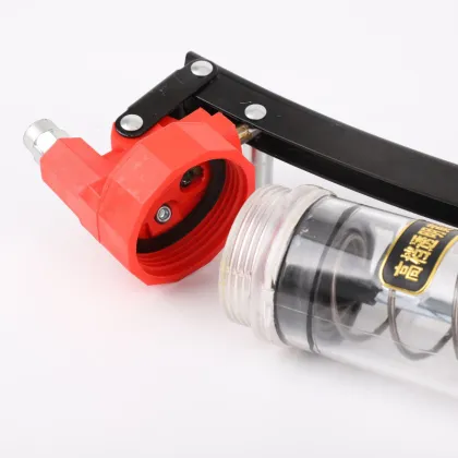 Factory Direct Wholesale: High Quality 600CC Transparent Butter Gun & Grease Gun
