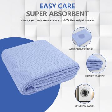 Microfiber non-slip hot yoga towel