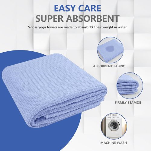 Microfiber non-slip hot yoga towel