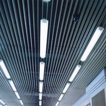 Artistic strong design ceiling Suspended Ceiling Tube line Baffle Ceiling