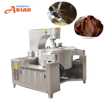 Industrial Planetary Wok Mixer Machine with Heating Function for Sauce