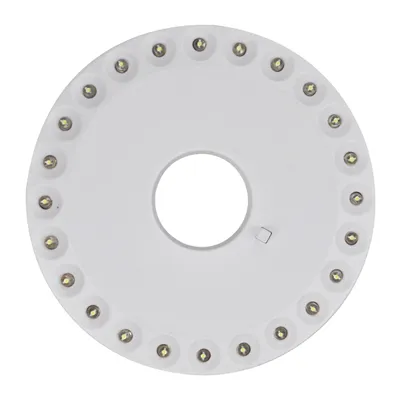 LED Outdoor Portable White Plastic Camping Tent Lamp