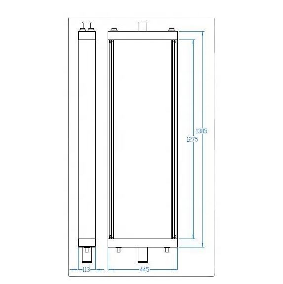 209-03-41210 Radiator Core Suitable For Eacavator PC800SE-8