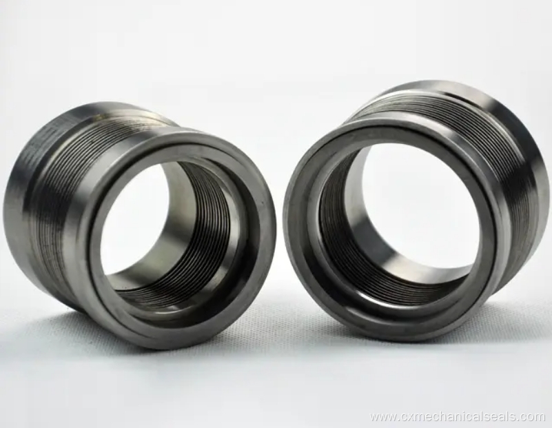 Metal bellows mechanical seal for high-speed pump