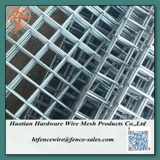 Construction Concrete rebar welded wire mesh panel with factory price