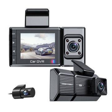 3 lens 2" LCD screen WDR wifi dashcam