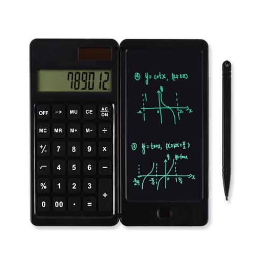 Calculadora de pantalla de 10 dígitos Suron con tableta de escritura