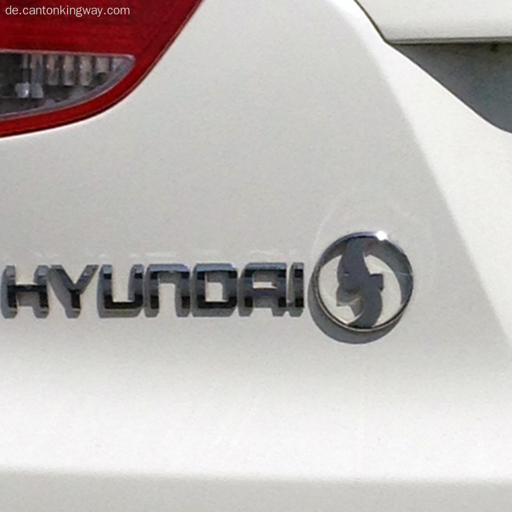 Plastik- und Metallauto -Logo -Emblem -Autoabzeichen