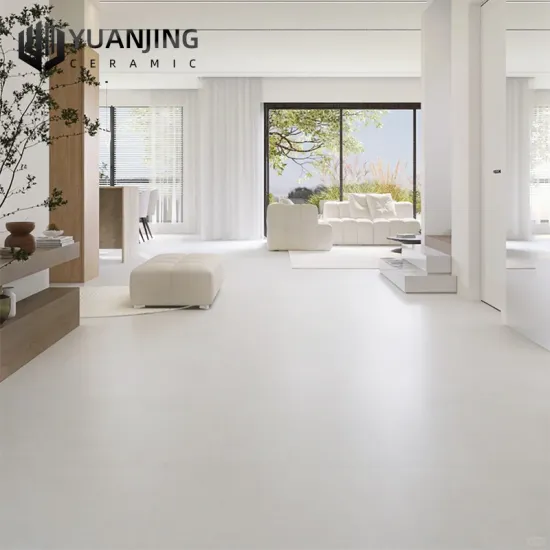 600x1200 Golden Velvet Soft Light Micro-Cement Cream Ceramic Tiles: Ideal for Living Rooms, Restaurants, Kitchens, and Bathrooms