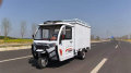 Trehjuliga elektriska lastbilar för jordbruksarbete