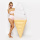 Pool Swimming Float Toy Inflatable Ice Cream Float
