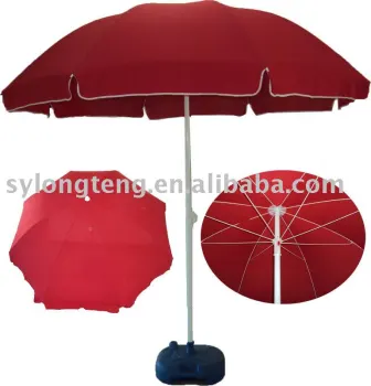 240cm diameter 120G poly-cotton UV protect sun umbrella take T/T or L/C