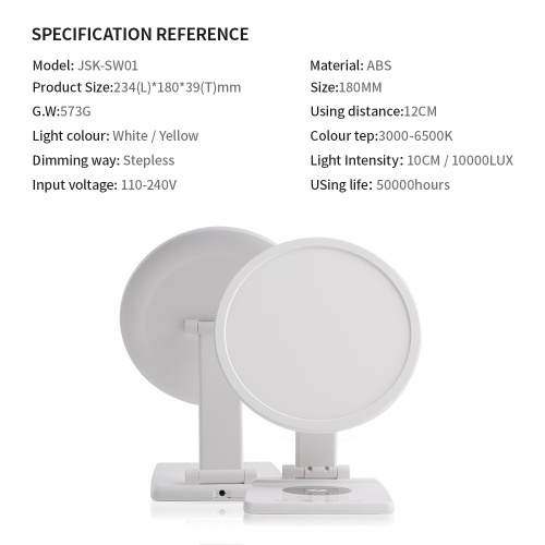 Suron Natural Spectrum Light Therapy Lamp