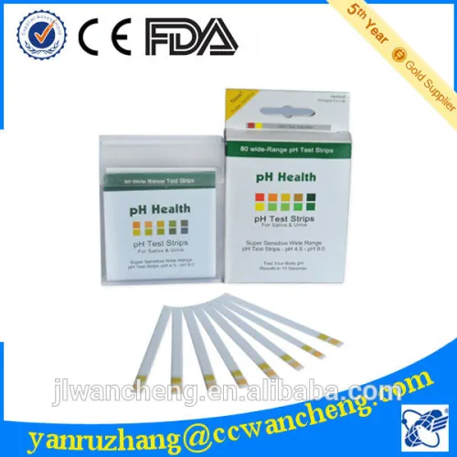 Urine&saliva Ph Strips,value Ph Test, High Quality Urine&saliva Ph