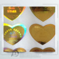 Custom Logo Laser 3D Gold Anti-Fake Hologram Etikett