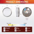 ETL 16W rechargeable ceiling lamp with sensor