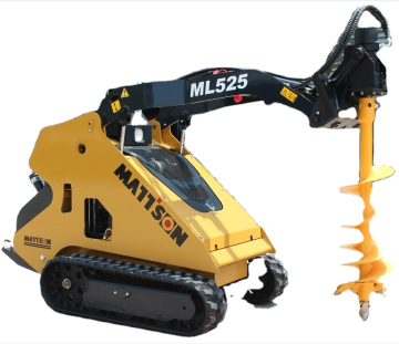 Machine de forage de terre rotative pour le sol et le forage de trous après