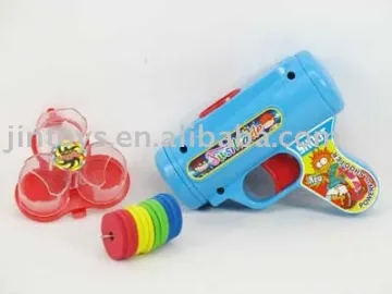 Plastic Toy, Flying Disk Gun
