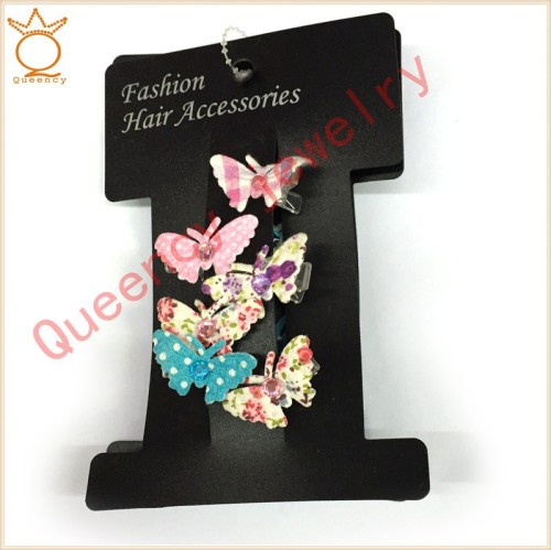 2015 custom design USA and european market mini hairclip for kids