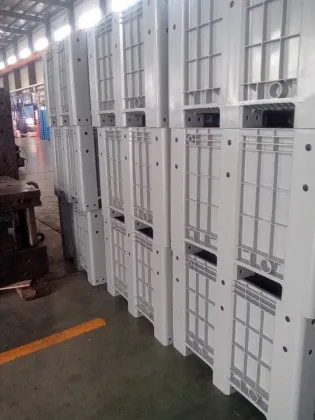 Logistics turnover plastic pallet container crate