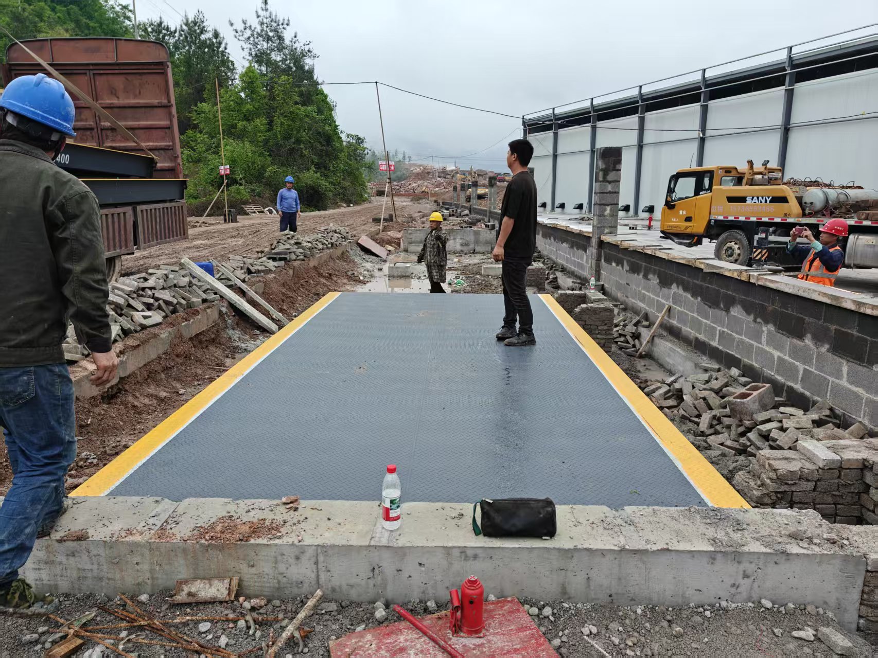 Mushroom Factory Weighbridge 3/18m 100t 2