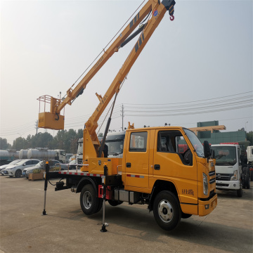 13m folding arm type aerial work vehicle