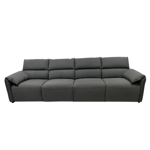 Katil Sofa Kulit Elektrik Mewah untuk Ruang Tamu Vila