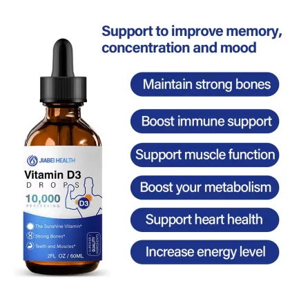 Effective Vitamin D3 Drops for Bone Health