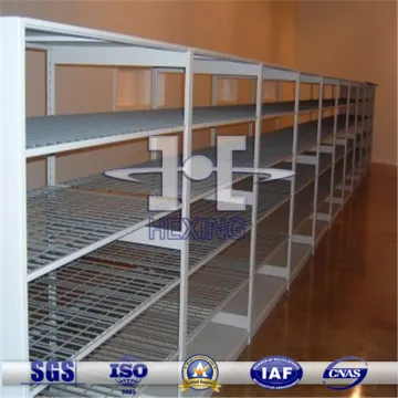 Selective warehouse wire mesh deck racking
