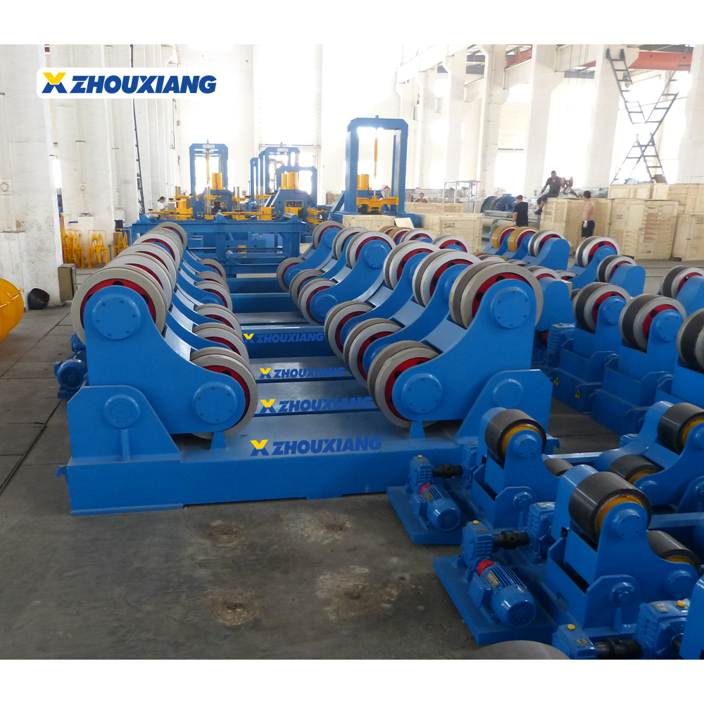 100 Ton Stationary Vessel Welding Turning Rolls Rotator